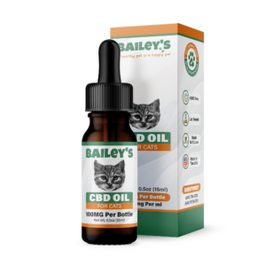 Bailey's 100MG Full Spectrum CBD Oil For Cats