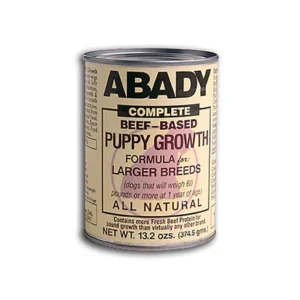 Complete Beef-Based Puppy Growth Formula for Puppies of the Larger Breeds.