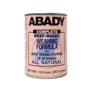 Complete Beef-Based Weaning Formula for very young puppies of all breeds.