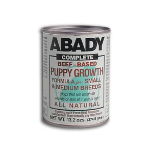 Complete Beef-Based Puppy Growth Formula for Small & Medium Breed puppies.