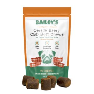 Pantry Pack Refill 5 Count Omega Hemp Soft Chews (15MG Bag)