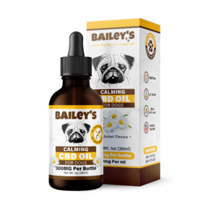 Bailey's 300MG Calming CBD Oil For Dogs