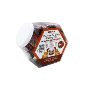 Hip & Joint CBD Soft Chews On-The-Go Pack Pantry Kit (24 Packs Per Kit)